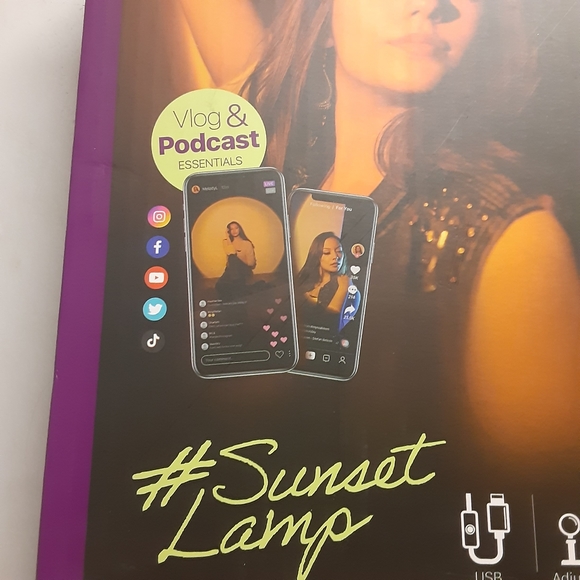 Vivitar Other New Vivitar Sunset Lamp Vlogging Light Selfie Light